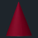 Chapéu De Festa Borgonha<br><div class="desc">Burgundy é uma cor profunda e rica que mistura o vermelho escuro com tons de roxo e,  por vezes,  marrom. É frequentemente descrita como sofisticada,  luxuosa e quente,  semelhante à cor do vinho tinto da região da Borgonha,  na França.</div>