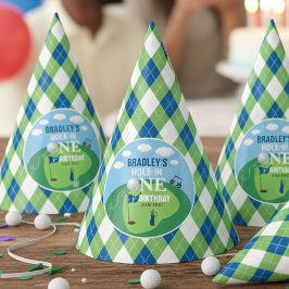 Chapéu De Festa Buraco Em Um primeiro aniversario De Golfe