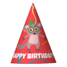 Bush Baby Festa de aniversário Hat