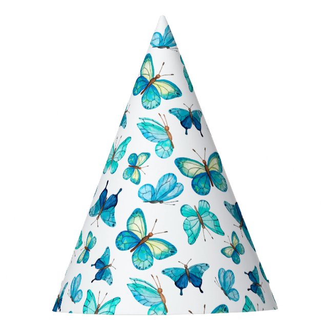 Chapéu De Festa Butterflies do Party Hat (Frente)