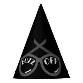 Chapéu De Festa Buzz Off - Camisa-T feminina dos anos 40