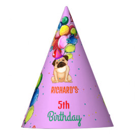 Chapéu De Festa Cachorro Corajoso Puppy Pensou na Festa de anivers