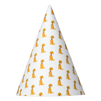Chapéu De Festa Cachorro de Daisy Doodle do ouro de Cartoon