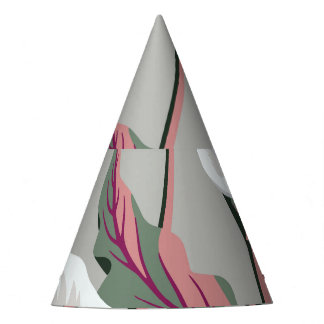 Chapéu De Festa Calla Exótica: Vintage Floral Sem Semente