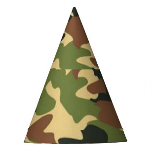 Chapéu De Festa camuflagem