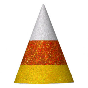 Chapéu De Festa Candy Corn Brilho Halloween