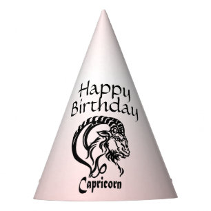 Chapéu De Festa Capricórnio do Mar Caprino Zodiac Aniversário