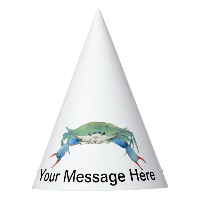 Chapéu De Festa Caranguejo (Frente)