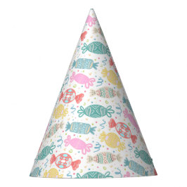 Chapéu De Festa Cartoon de cores festivas multicolores