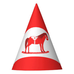 Chapéu De Festa Cavalo Rocco de Natal escandinavo