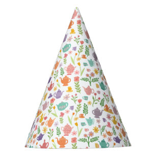Chapéu De Festa Celebração de aniversário com tema Chá das Senhora