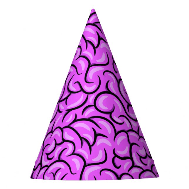 Chapéu De Festa Cérebro Assustador (Frente)