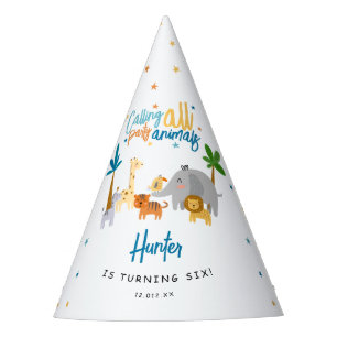 Chapéu De Festa Chamando Todos os Animados de Festa Aniversário