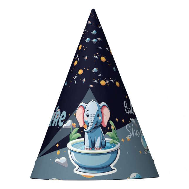 Chapéu De Festa chás de fraldas (Frente)