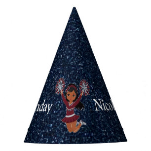 Chapéu De Festa Cheerleader "Parabéns" Personalizado