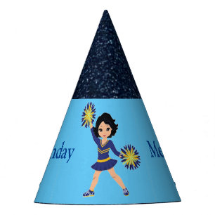 Chapéu De Festa Cheerleader "Parabéns" Personalizado