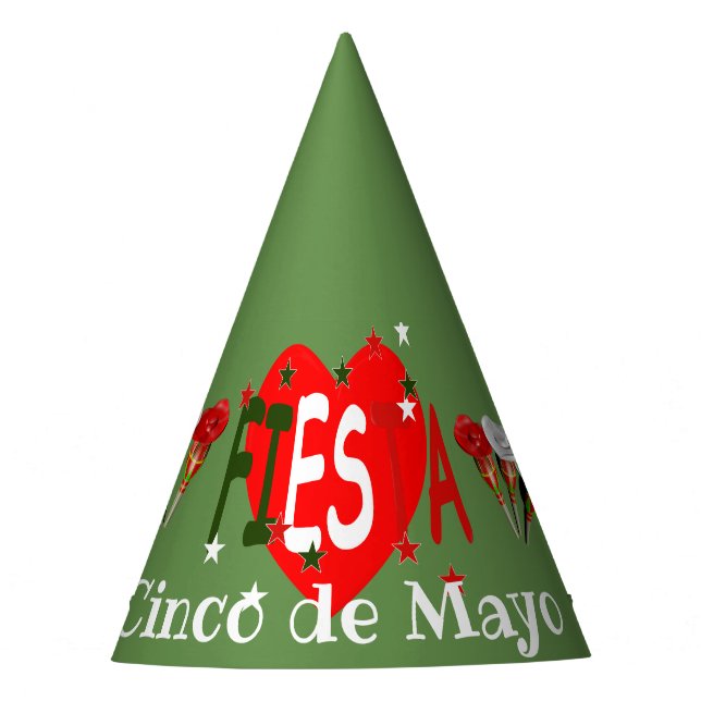 Chapéu De Festa Cinco de mayo ,fiesta mexicano (Frente)