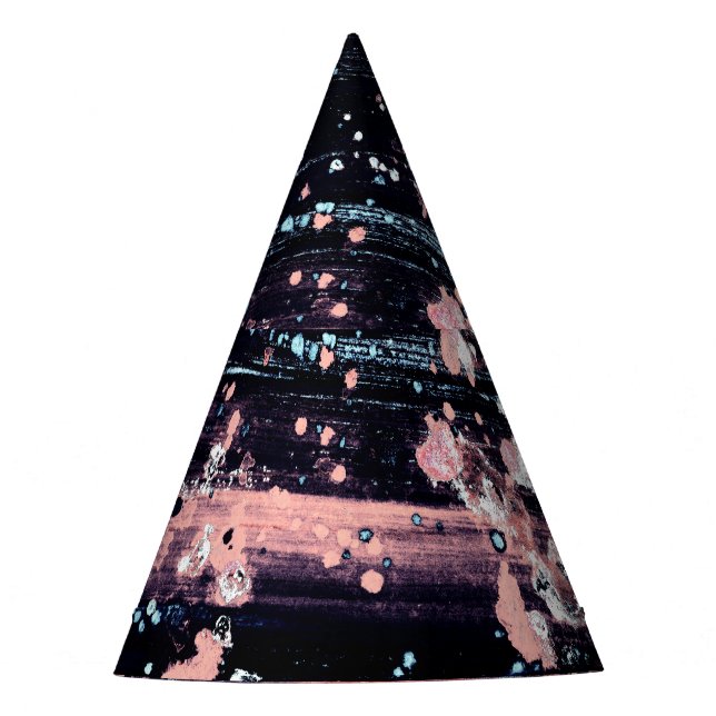 Chapéu De Festa Cinzas Escuras Glamourosas (Frente)