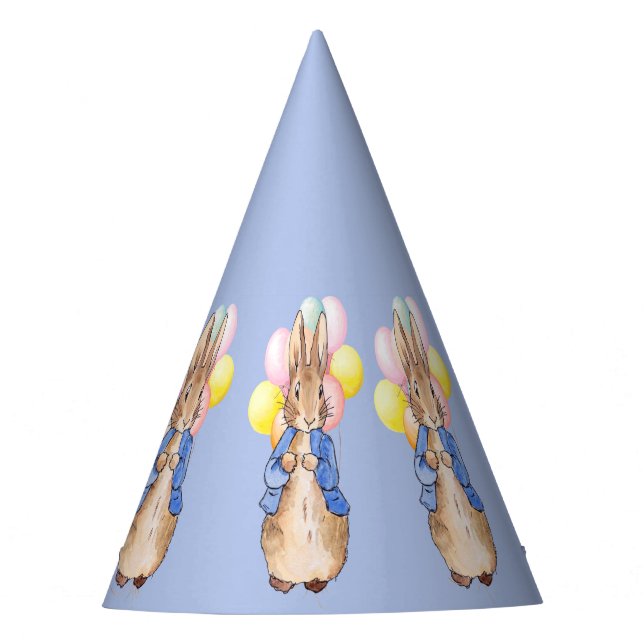 Chapéu De Festa Coelho clássico de jaqueta azul (Frente)