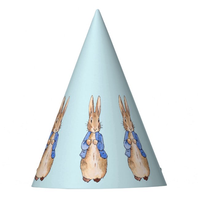 Chapéu De Festa Coelho clássico de jaqueta azul (Frente)