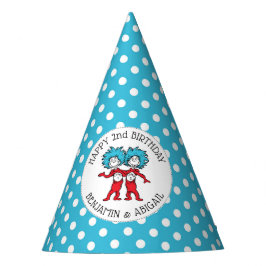 Chapéu De Festa Coisa 1 Coisa 2 | Aniversário dos Gêmeos