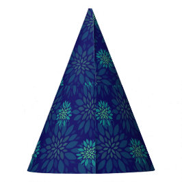 Chapéu de Festa com Estampa Floral