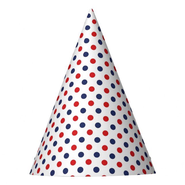 Chapéu de Festa com Pontos Patrióticos (Frente)