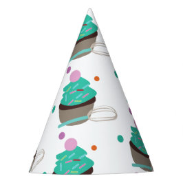 Chapéu De Festa Confeitos para Cupcake