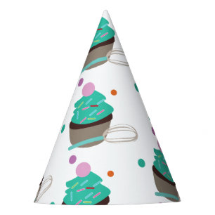 Chapéu De Festa Confeitos para Cupcake