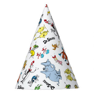 Chapéu De Festa Confetes de Personagens do Dr. Seuss Aniversário