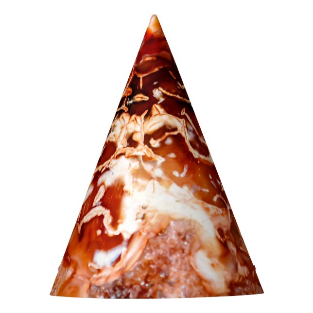 Chapéu De Festa Conjuntos de outono profundos em pedra (Frente)