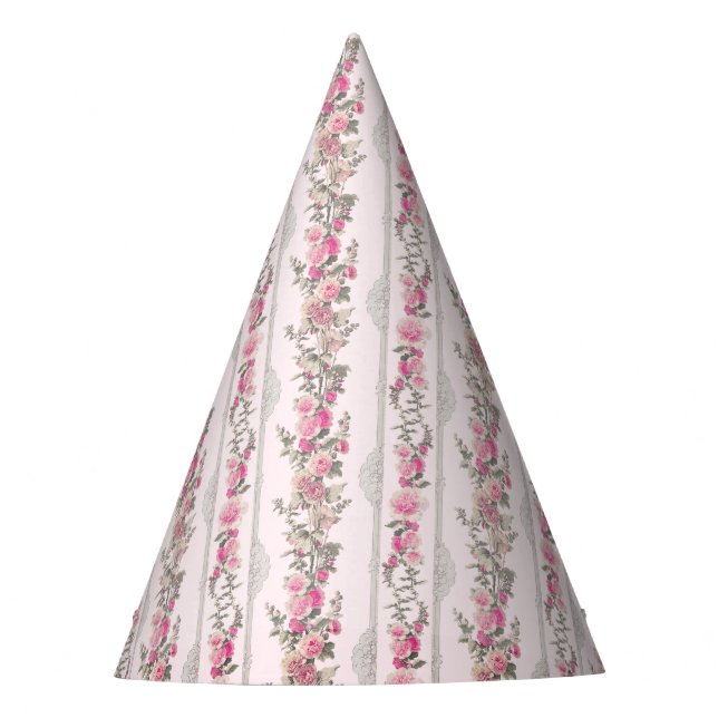Chapéu De Festa Coquette Pink ?Shabby Pintinho Love Shack Girly To (Frente)