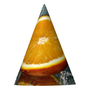 Chapéu De Festa Cor de laranja positiva suculenta para o humor vit