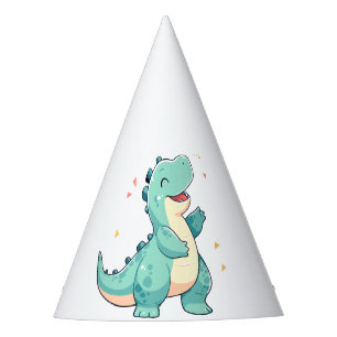 Chapéu De Festa Crianças Dino Mite! Dinossauro Cinto Aniversário T