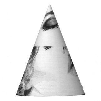 Chapéu De Festa Curly Grace: Beleza da Aquarela da Moda