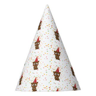 Chapéu De Festa Cute Confetti Party Beaver