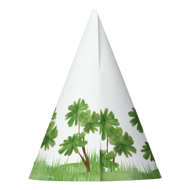 Chapéu De Festa Cute Safari Lion Birthday (Verso)