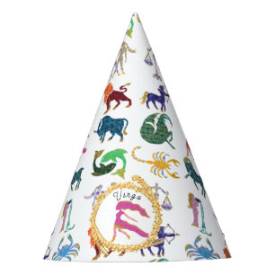 Chapéu De Festa Cute Virgo Zodiac Birthday