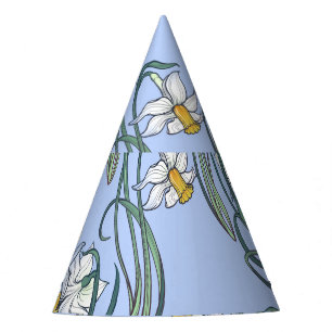 Chapéu De Festa Daffodils Art: Nouveau Primavera