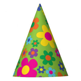 Chapéu De Festa Daisy Flowers - Festa de primeiro aniversario Colo