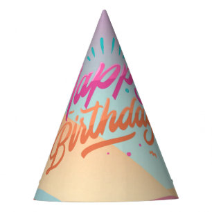 Chapéu de Festa de aniversário Clássico Cone
