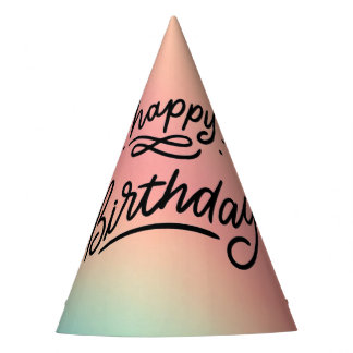 Chapéu de Festa de aniversário Clássico Cone