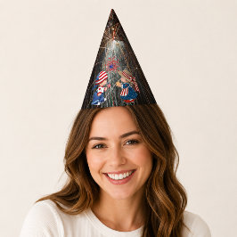 Chapéu de Festa de Aniversário da América Vintage