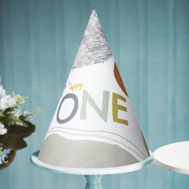 Chapéu de Festa de Aniversário de 1 Ano para Menin