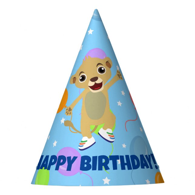 Chapéu de Festa de aniversário de Leão (Frente)