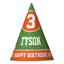 Chapéu de Festa de aniversário do Tema de Futebol