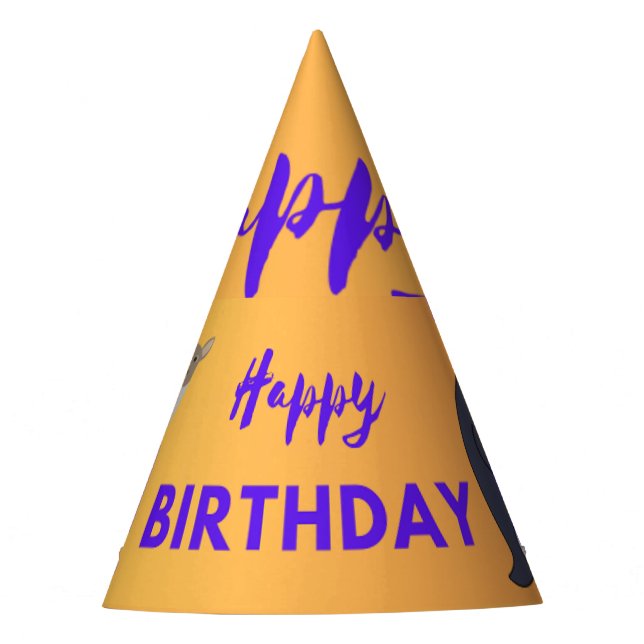 Chapéu de Festa de aniversário inspirado em animai (Frente)