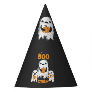 Chapéu de festa de Halloween da tripulação Boo Gho