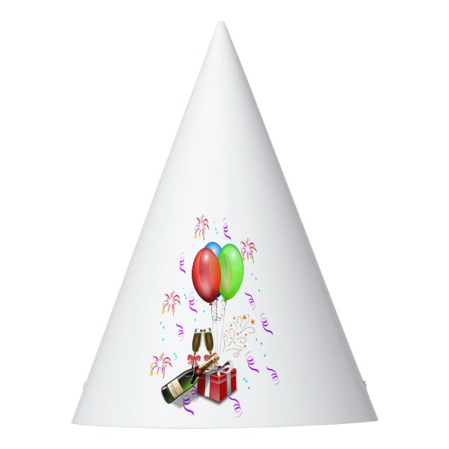 Chapéu De Festa Decorações de Celebração (Frente)