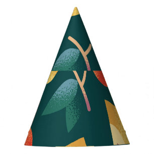 Chapéu De Festa Delícia da Maçã: Verde Escuro Sem Vista.